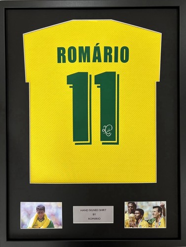 Romario signed and - and, framed
