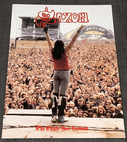 Saxon the eagle has - saxon, landed