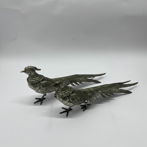 Vintage silver plated - vintage, bronze