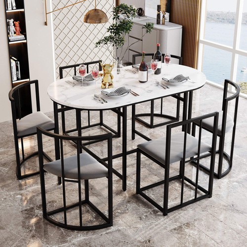 Six chair dining - six-chair, set