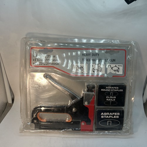 Heavy duty way staple gun - duty,