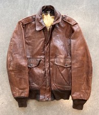 Vintage Leather Jacket Size 40