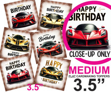 Sports Car Birthday Card