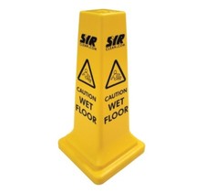 WET FLOOR CAUTION SIGN  YELLOW
