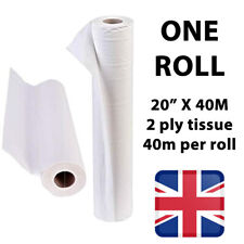 x1 Couch Rolls 20" Inch x 40m GP Salon Beauty Massage Clinic Roll Hygiene Bed