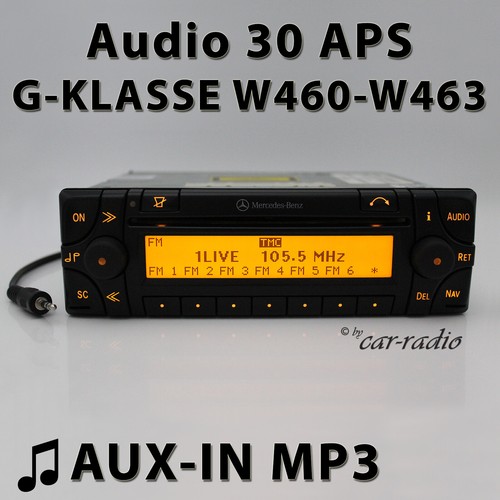 Mercedes audio aps aux - audio, aux-in