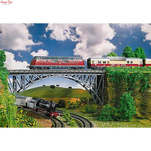 Faller deck arch bridge 355mm - faller,