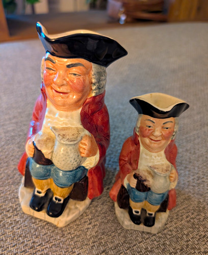 Vintage sylvac toby jug set - toby,