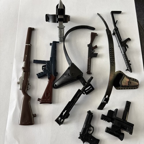 Action man gun lot - man,