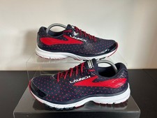 Men's BROOKS Launch Blue Trainers Size UK 10 Medium Fit