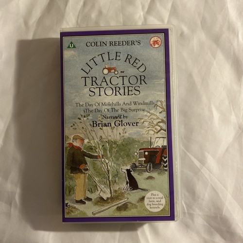 Rare little red tractor - little,