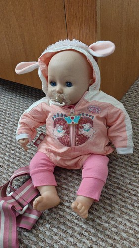 Baby annabell interactive doll - interactive,