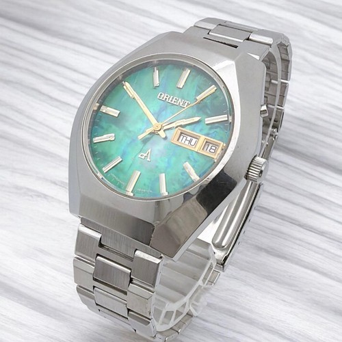 Orient chrono ace green shell - orient,