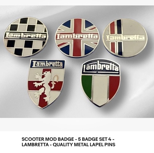 Mod pin badges fred perry - mod,