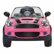 Girls Pink Mini Cooper 6V