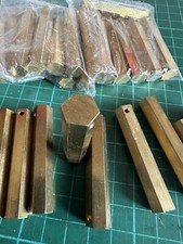 Hexagon Brass Key Rings