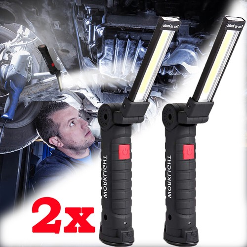 Rechargeable cob led work - 2x,