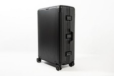 Full Aluminium Suitcase 29" Check In Premium Spinner Case - Black