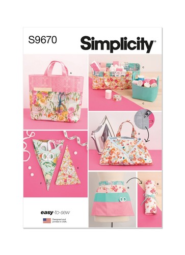 Simplicity 9670 sewing room - sewing,