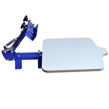 TECHTONGDA 1 Color Simple Screen Printing Machine Table T-shirt Press