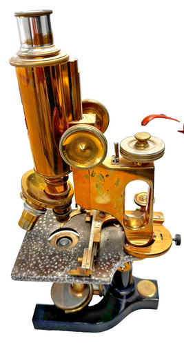 Antique bausch and lomb - lomb, brass