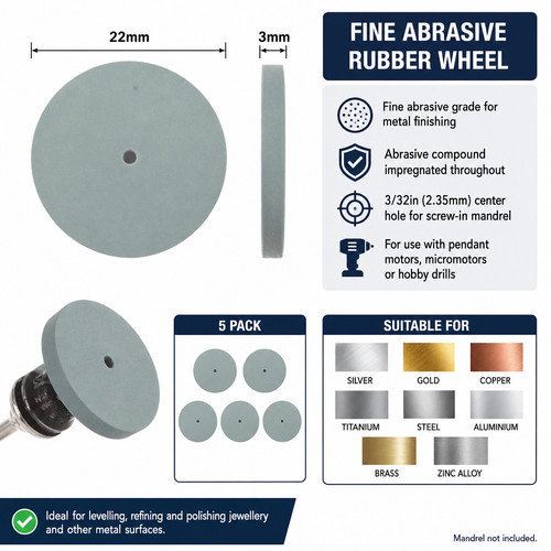 Fine abrasive rubber - fine,