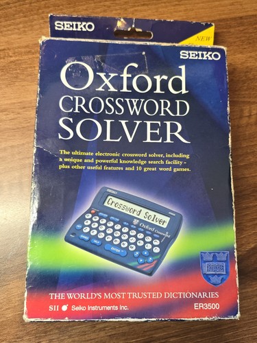 Seiko oxford crossword solver - seiko,