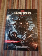 D&D MONSTER MANUAL (1st Ed. ) Dungeons  Dragons Wizards  TTRPG (2014)