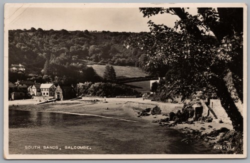 Salcombe devon south sands - -,