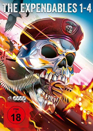 The expendables - 1-4, (dvd)