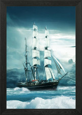 Sailing Ship Framed Wall Art