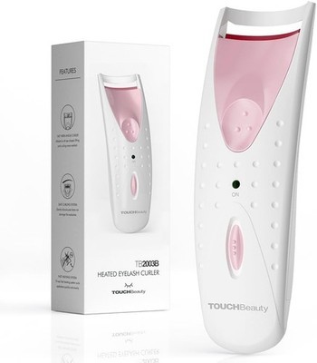 Heated electric eyelash curler - heated,