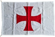 Knights Templar flag linen