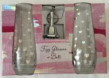 Heart Fizz Glass Set with Bell