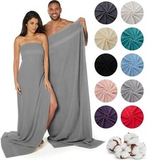 2x Jumbo Bath Sheet Extra