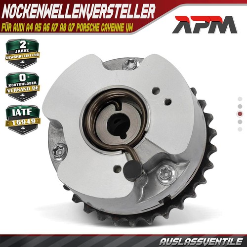 Camshaft adjuster outlet - outlet, for