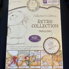 Docrafts Digital Designer Forever Friends Retro Collection Triple CD Rom New