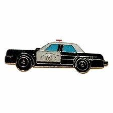 American Police Car Metal
