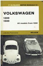 VW BEETLE KARMANN GHIA 1300 &