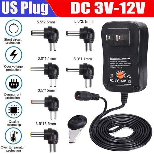 12w universal 5v 6v - 3v, 4.5v