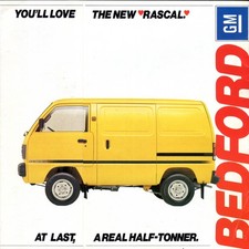 Bedford Rascal van 1986 UK