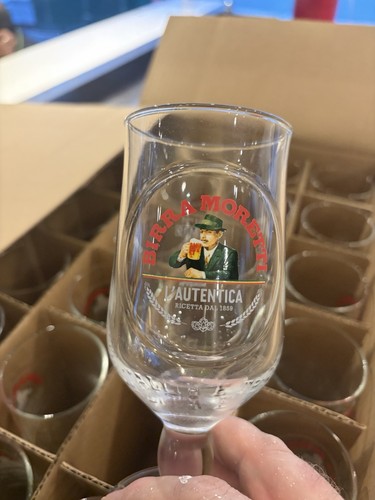 Birra moretti pint - 1/2, glasses