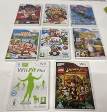 Nintendo Wii Games Bundle X 8  games job lot , Toy Story , club penguin ++++++++