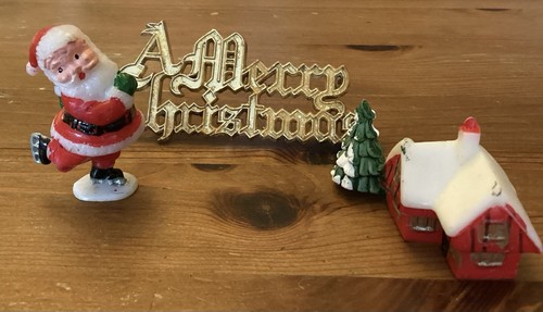 Vintage christmas cake - christmas,