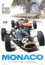 Vintage 1967 Monaco Grand Prix