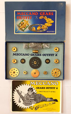 VINTAGE MECCANO GEARS OUTFIT A
