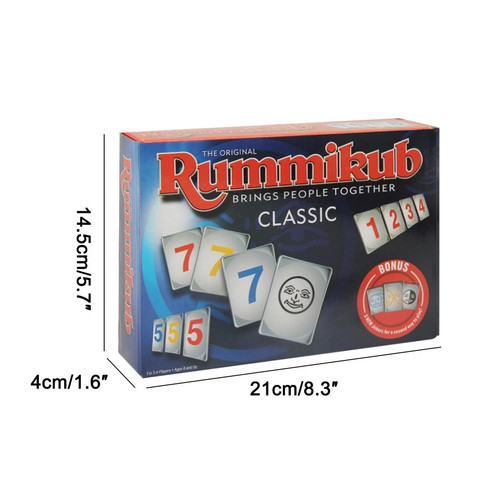 Rummikub ideal 4 player - by, 2-4