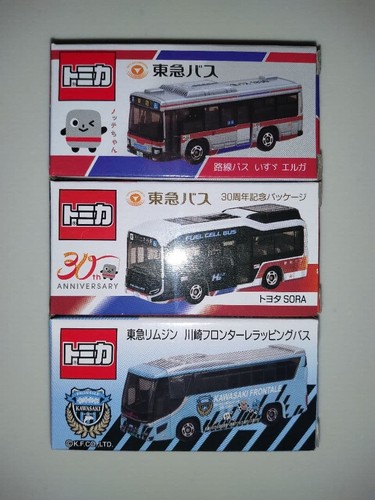 Tomica tokyu bus - tokyu, [set