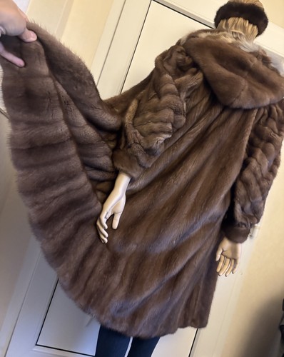 Real fur coat - fur,