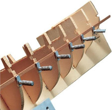 All-Metal Ship Model Planking